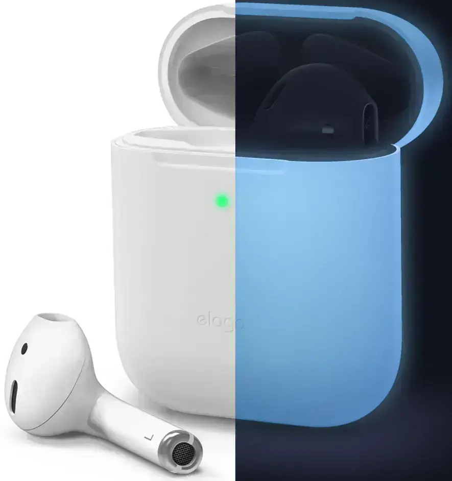 Elago Skinny Case Nightglow Blue for Airpods (EAPSK-BA-LUBL)