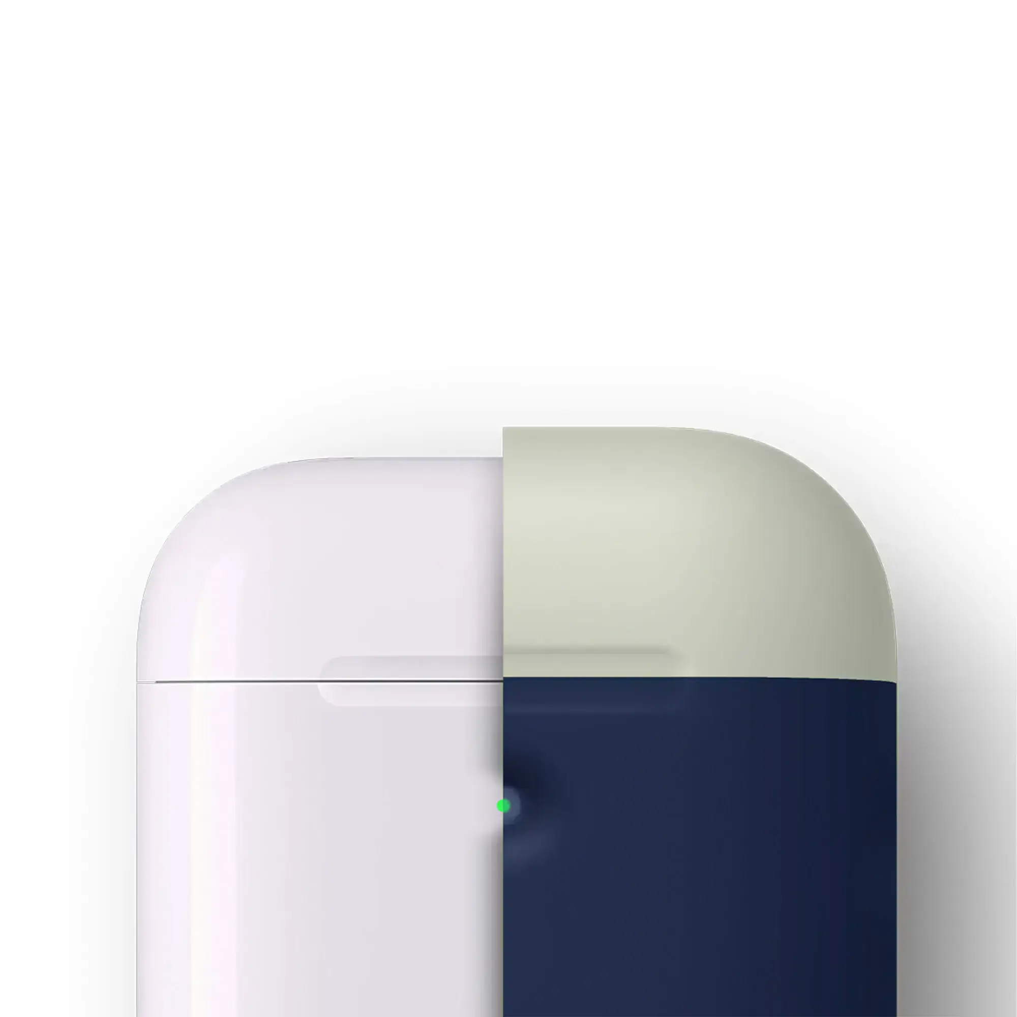Elago A2 Duo Case Indigo/Classic White/Yellow for Airpods with Wireless Charging Case (EAP2DO-JIN-CWHYE)