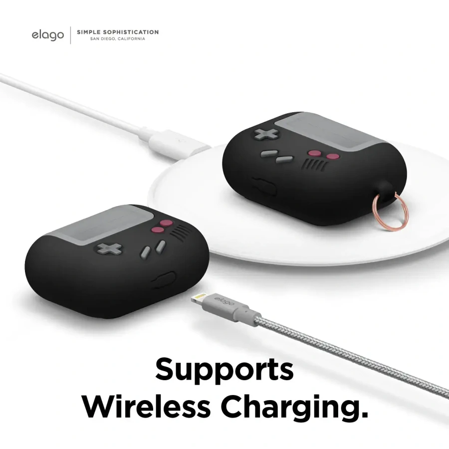 Elago AW5 Hang Case for Airpods Pro - Black (EAPPAW5-BK)