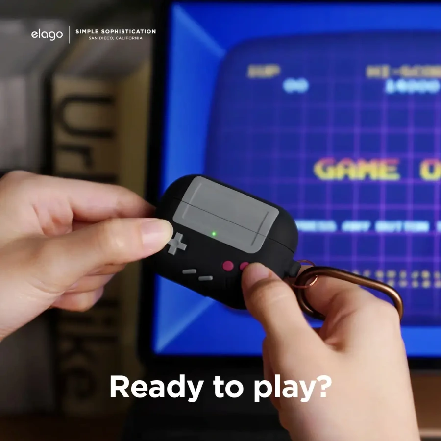 Elago AW5 Hang Case for Airpods Pro - Black (EAPPAW5-BK)