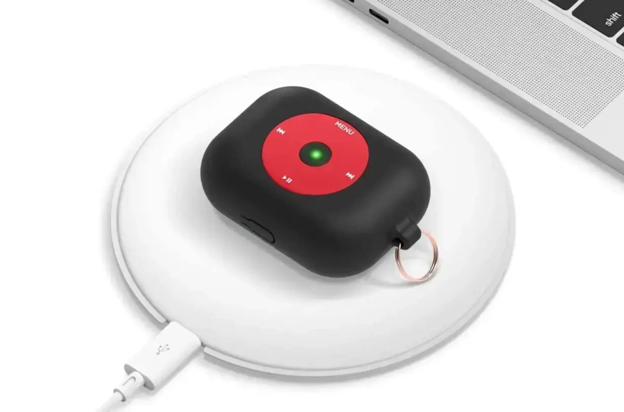 Elago AW6 Hang Case Black for Airpods Pro (EAPPAW6-HANG-BK)