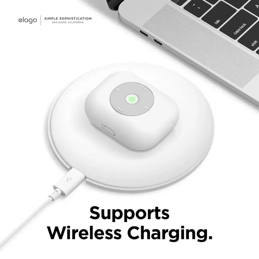Elago AW6 Case for Airpods Pro - White (EAPPAW6-WH)