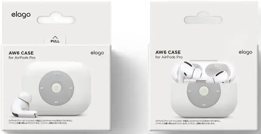 Elago AW6 Case for Airpods Pro - White (EAPPAW6-WH)