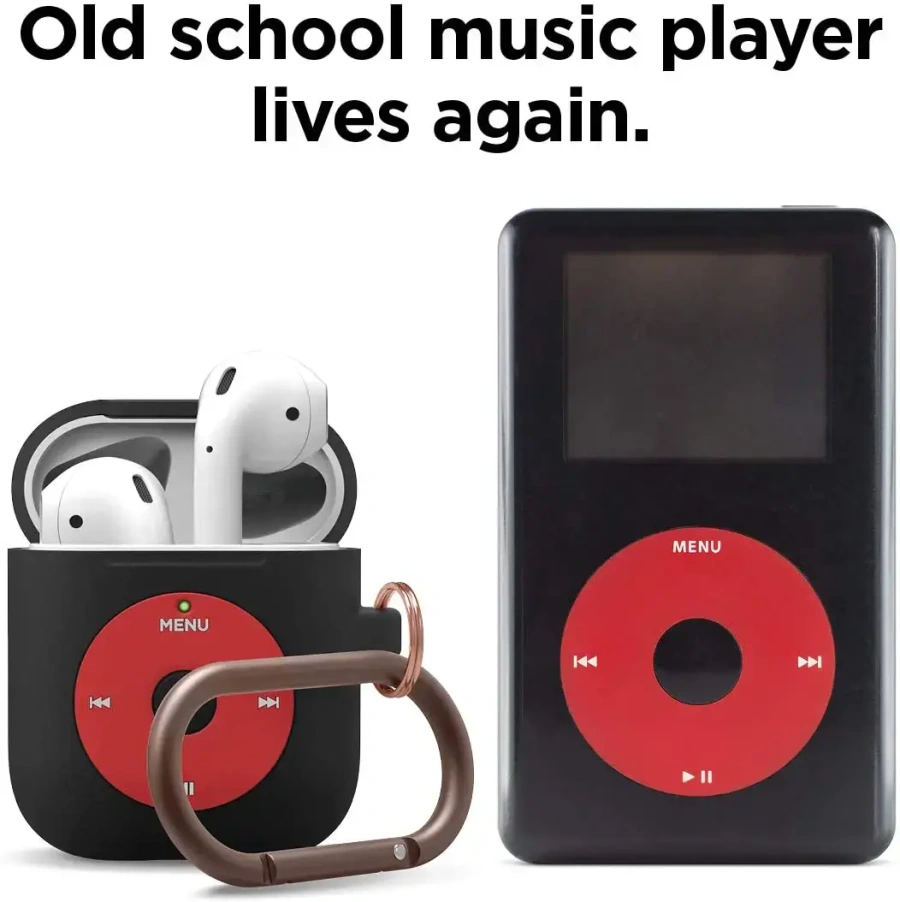 Elago AW6 Hang Case Black for Airpods (EAW6-HANG-BK)