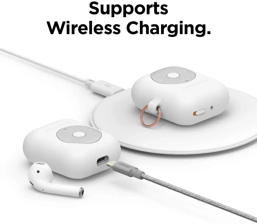 Elago AW6 Hang Case White for Airpods (EAW6-HANG-WH)