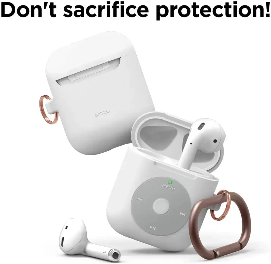Elago AW6 Hang Case White for Airpods (EAW6-HANG-WH)