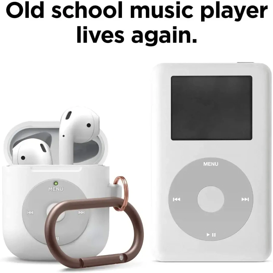 Elago AW6 Hang Case White for Airpods (EAW6-HANG-WH)