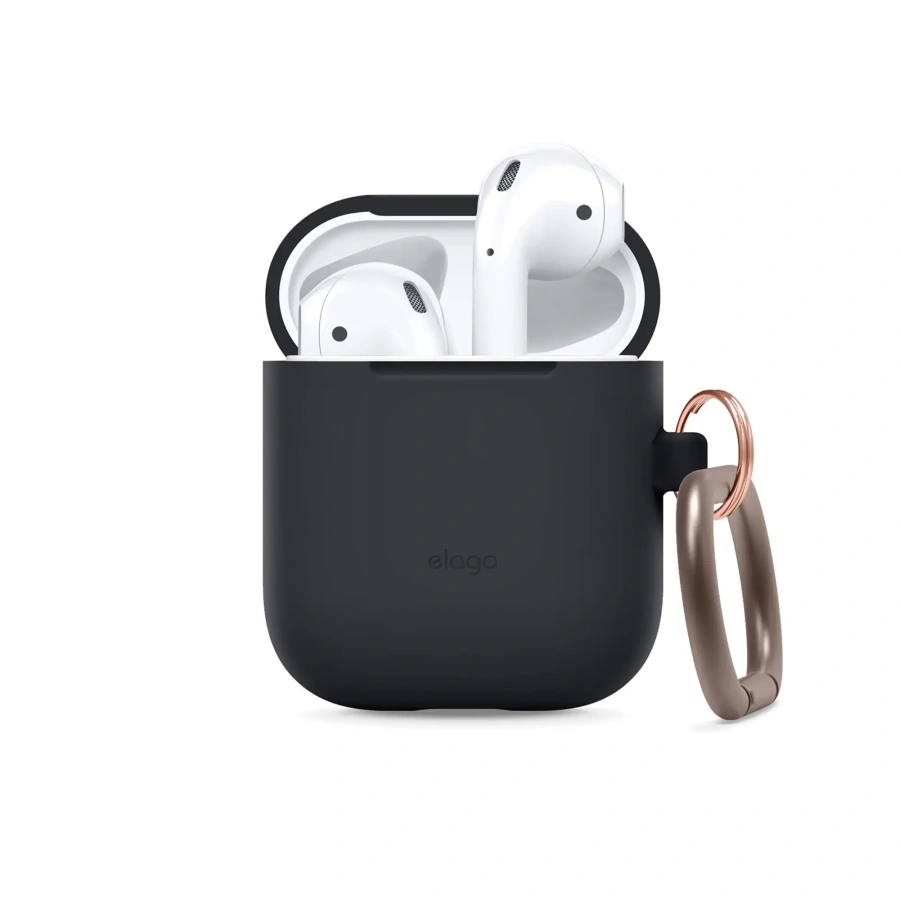 Elago Hang Silicone Case Black for Airpods (EAPSC-HANG-BK)