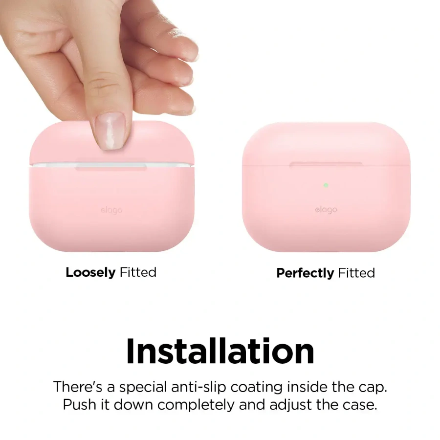 Elago Slim Case Lovely Pink for Airpods Pro (EAPPSM-BA-PK)