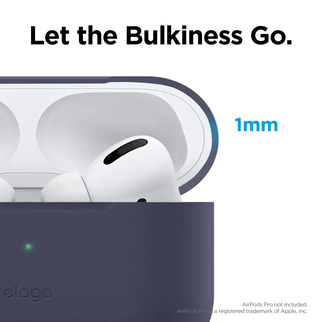 Elago Slim Case Jean Indigo for AirPods Pro (EAPPSM-BA-JIN)