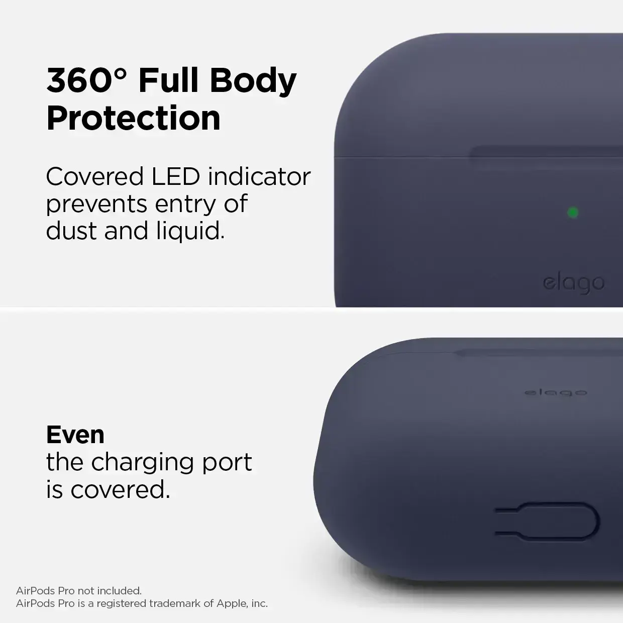 Elago Slim Case Jean Indigo for AirPods Pro (EAPPSM-BA-JIN)