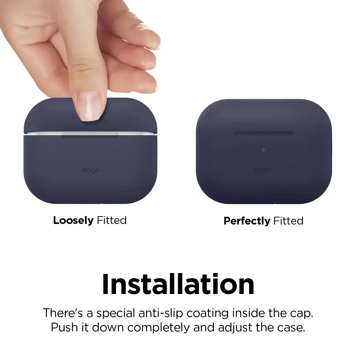 Elago Slim Case Jean Indigo for AirPods Pro (EAPPSM-BA-JIN)