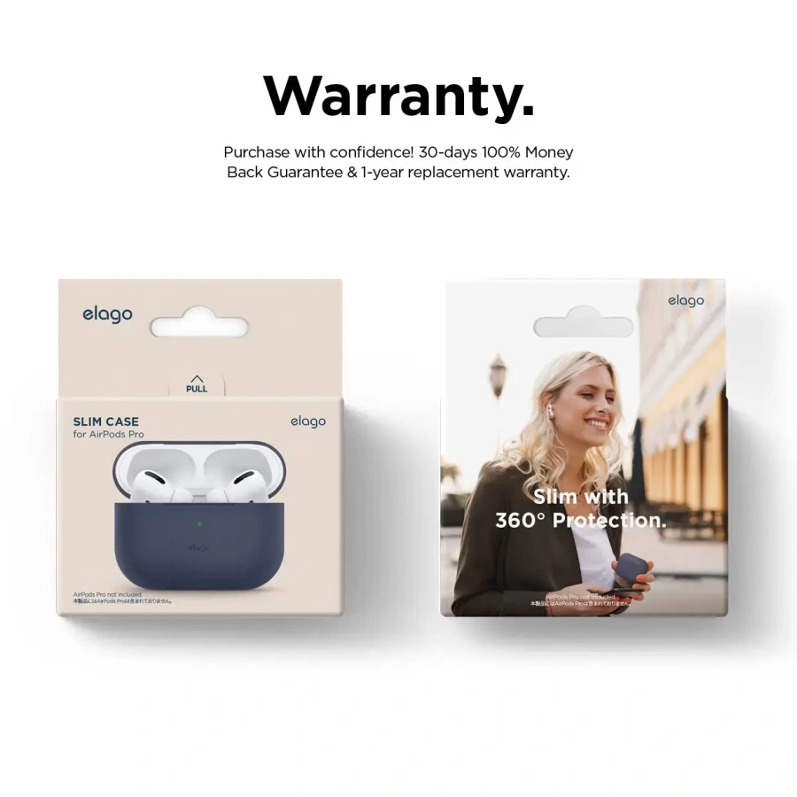 Elago Slim Case Jean Indigo for AirPods Pro (EAPPSM-BA-JIN)
