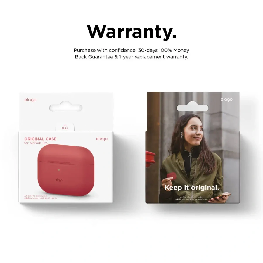 Elago Original Case Red for Airpods Pro (EAPPOR-BA-RD)