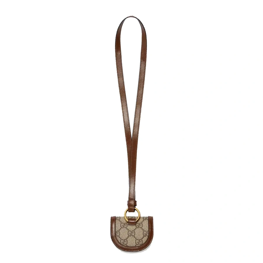 Чохол Gucci Horsebit 1955 для AirPods Beige/ebony (‎643880 92TCG 8563)