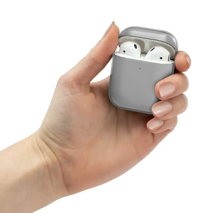 Чехол Incase Clear Case for AirPods - Black (INOM100644-BLK)