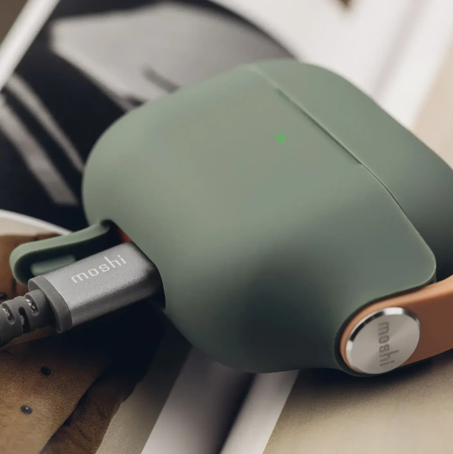 Чехол Moshi Pebbo Case for Airpods 3 - Mint Green (99MO123843)