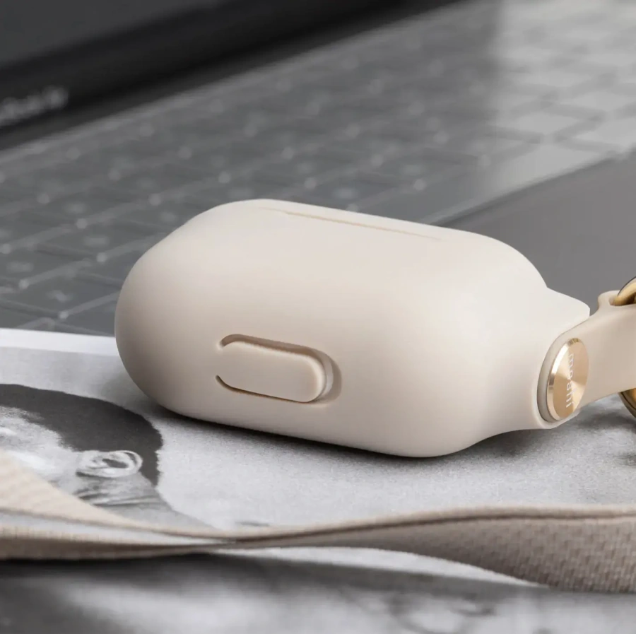 Чохол Moshi Pebbo Protective Case for Airpods Pro 2nd Gen - Savanna Beige (99MO123165)
