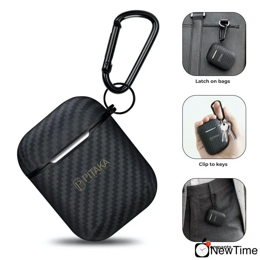 Pitaka AirPodPal Mini Airpods Black/Grey (APM1001)