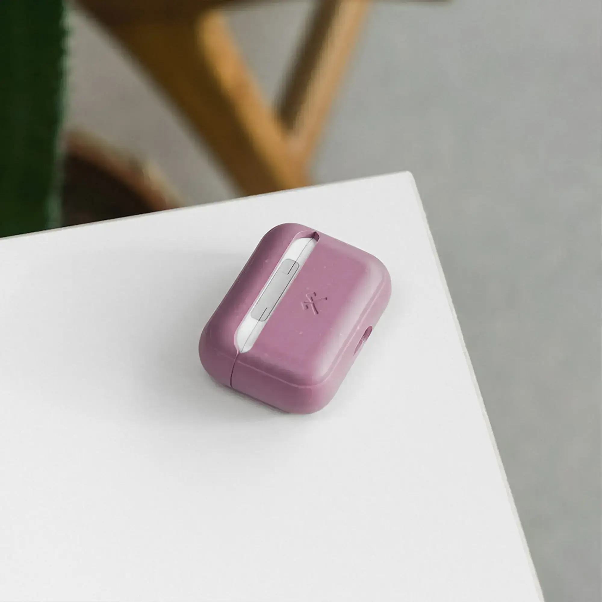 Еко-чохол Woodcessories Eco-Friendly для AirPods Pro - Coral Pink (13190-1)