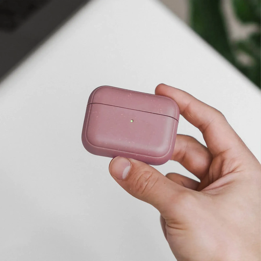 Эко-чехол Woodcessories Eco-Friendly для AirPods Pro - Coral Pink (13190-1)