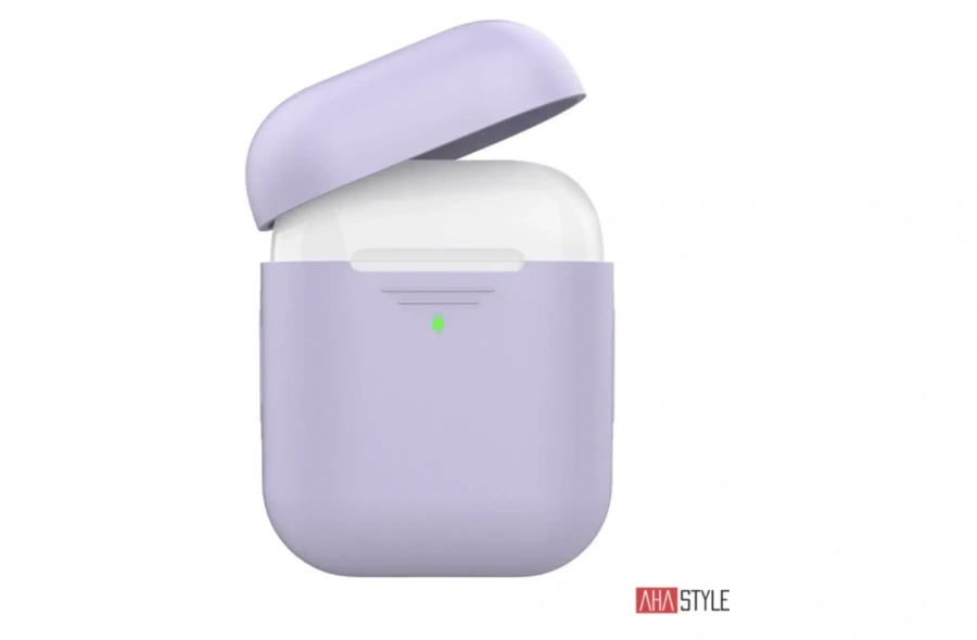 Чохол AHASTYLE дуо ​​для Apple AirPods - Lavender (AHA-02020-LVR)