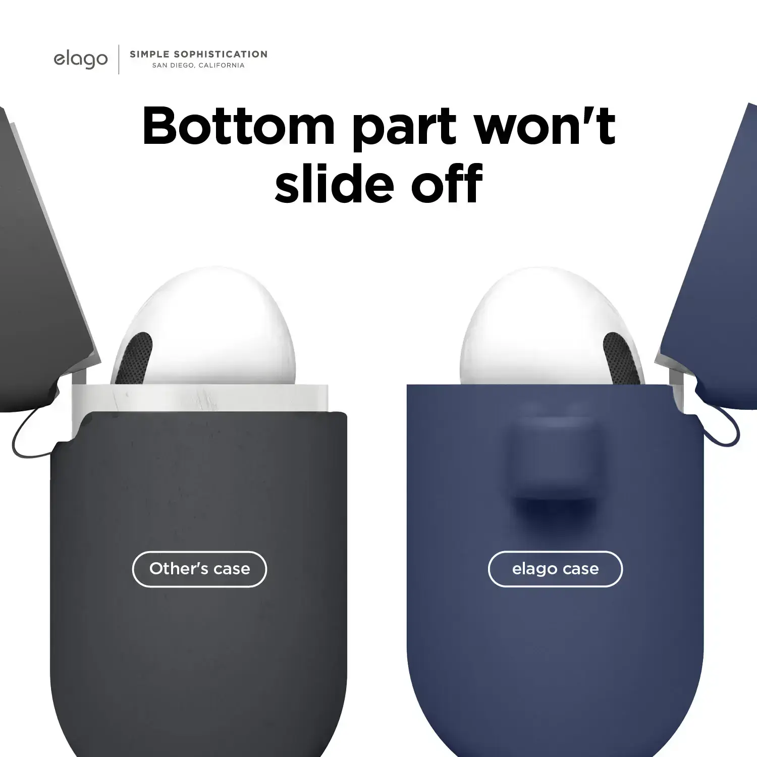 Elago Hang Silicone Case for Airpods 3 - Jean Indigo (EAP3HG-HANG-JIN)