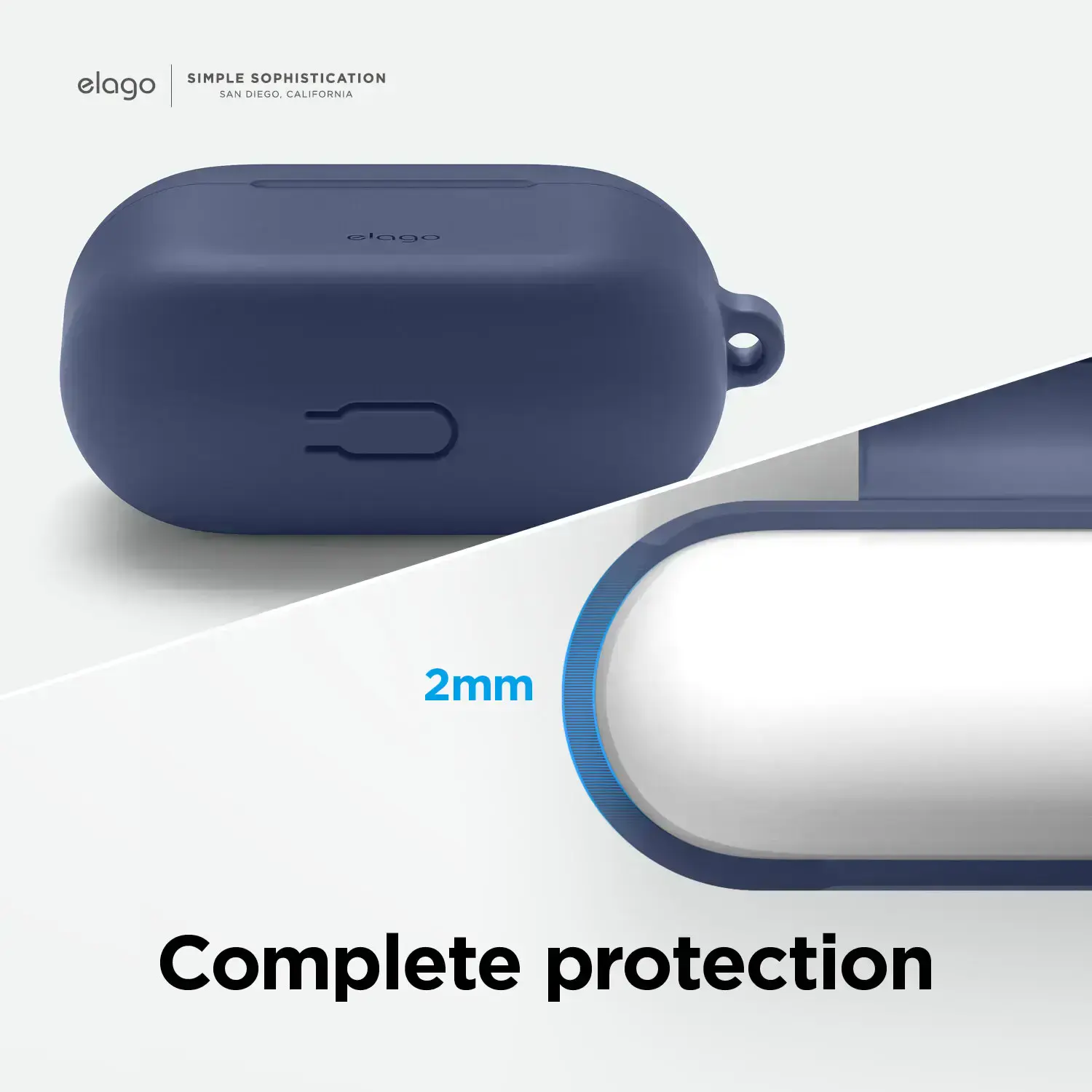 Elago Hang Silicone Case for Airpods 3 - Jean Indigo (EAP3HG-HANG-JIN)