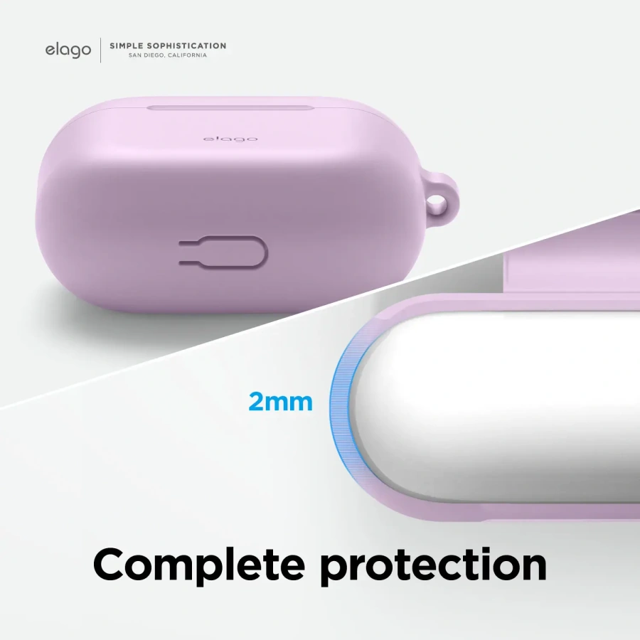 Elago Hang Silicone Case for Airpods 3 - Lavender (EAP3HG-HANG-LV)