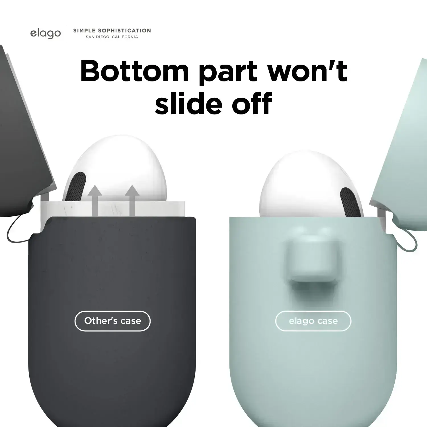 Elago Hang Silicone Case for Airpods 3 - Mint (EAP3HG-HANG-MT)