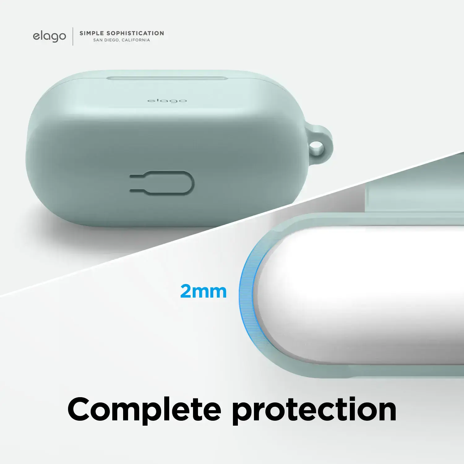 Elago Hang Silicone Case for Airpods 3 - Mint (EAP3HG-HANG-MT)