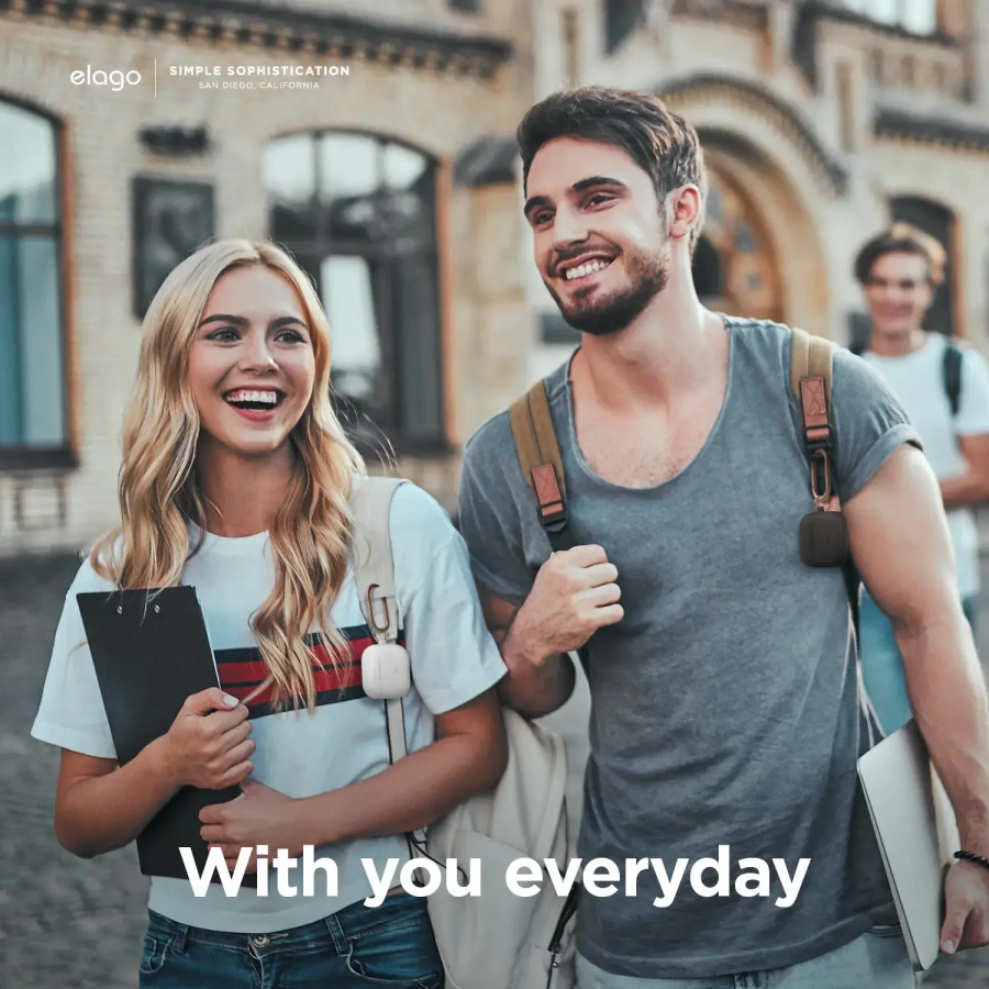 Elago Hang Silicone Case for Airpods 3 - Nightglow Blue (EAP3HG-HANG-LUBL)