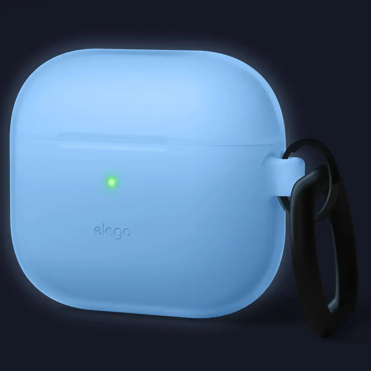 Elago Hang Silicone Case for Airpods 3 - Nightglow Blue (EAP3HG-HANG-LUBL)