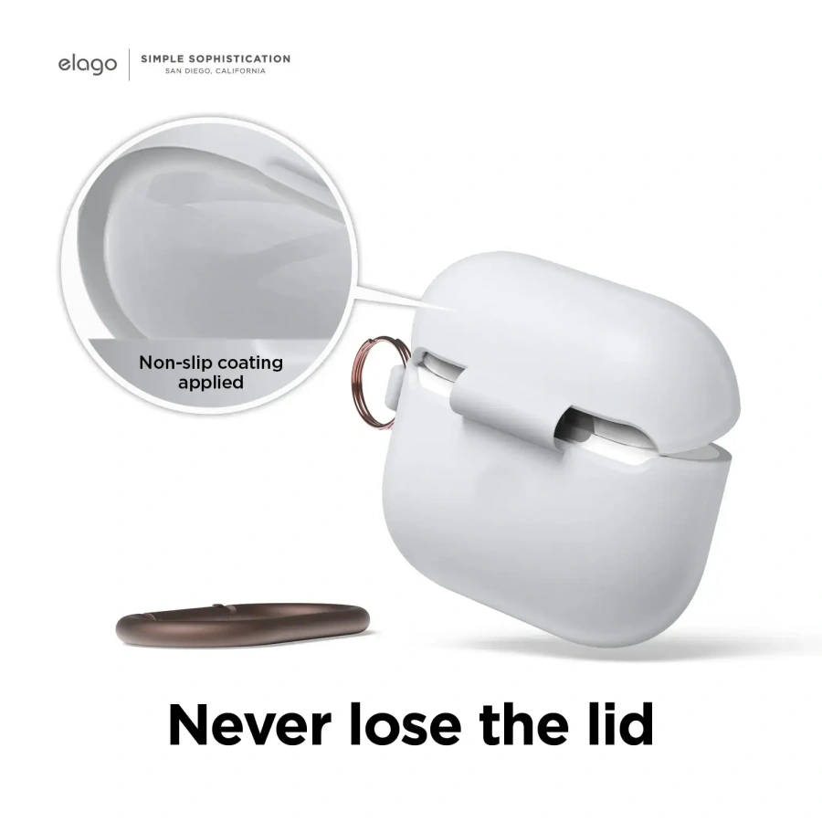 Elago Hang Silicone Case for Airpods 3 - Nightglow Blue (EAP3HG-HANG-LUBL)