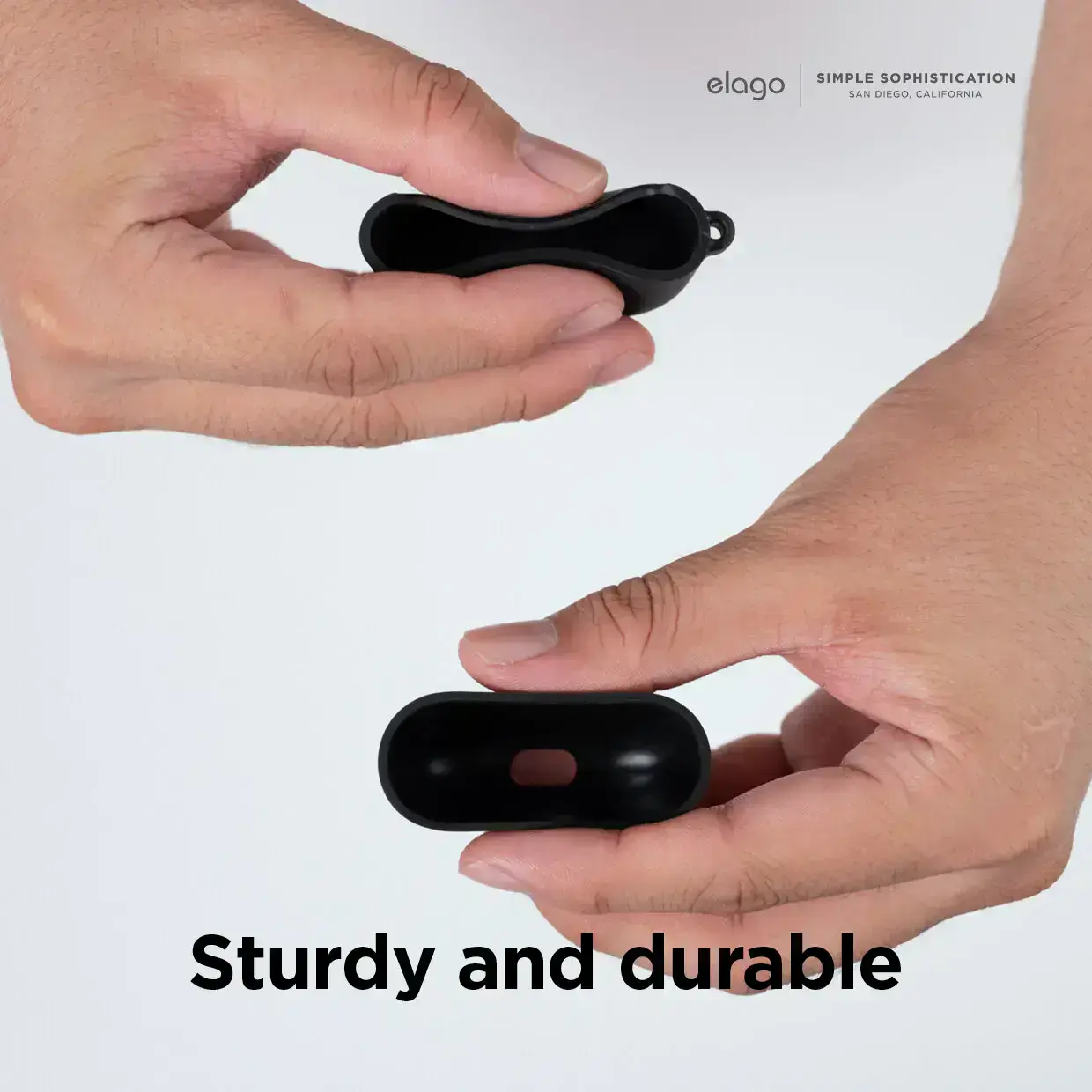 Elago Liquid Hybrid Case for Airpods 3 - Black (EAP3RH-BK)