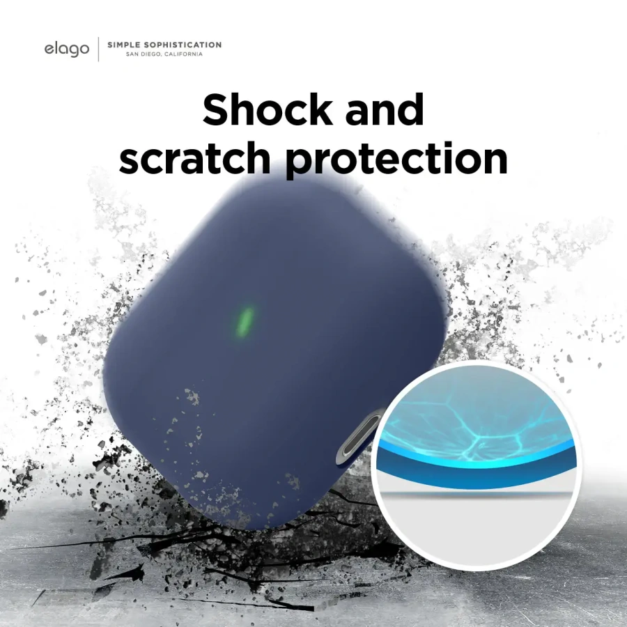 Elago Liquid Hybrid Case for Airpods 3 - Jean Indigo (EAP3RH-JIN)