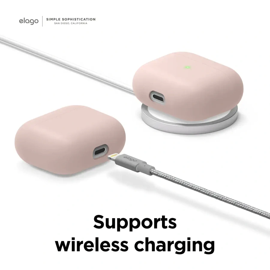 Elago Liquid Hybrid Case for Airpods 3 - Lovely Pink (EAP3RH-LPK)