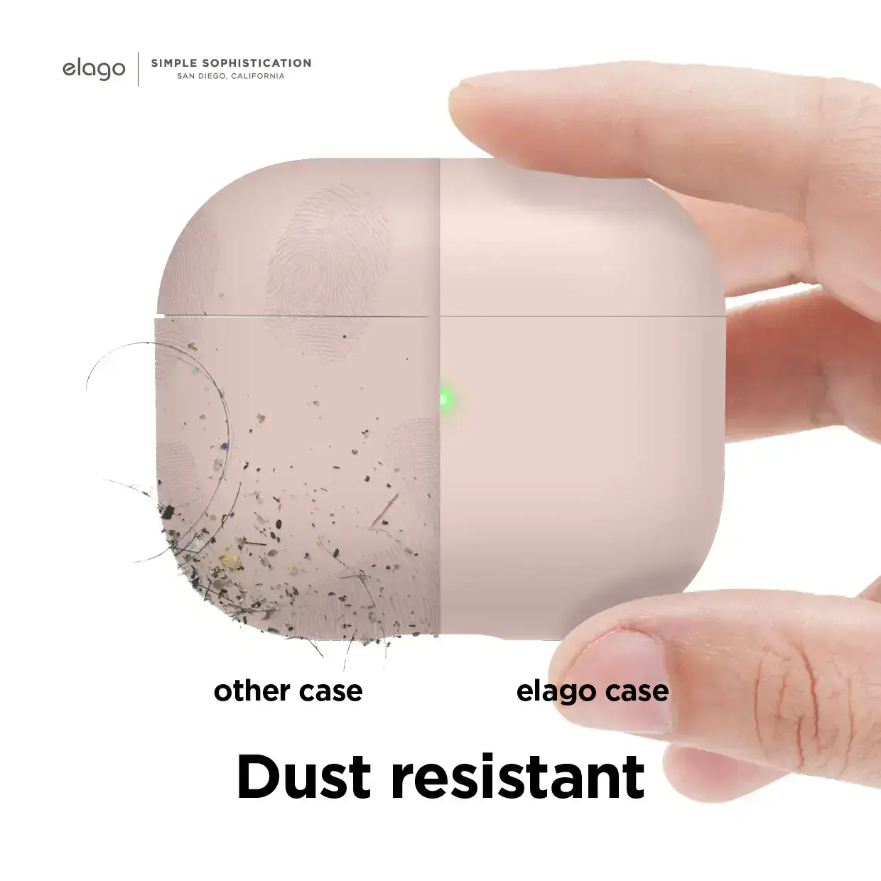 Elago Liquid Hybrid Case for Airpods 3 - Lovely Pink (EAP3RH-LPK)