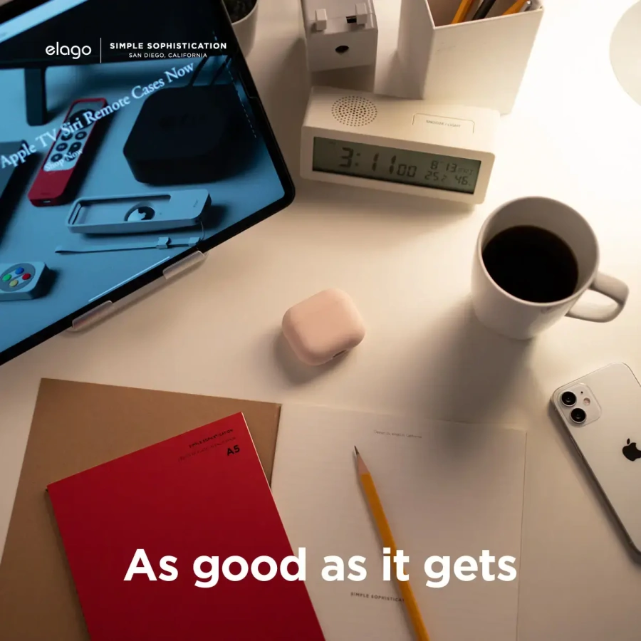 Elago Liquid Hybrid Case for Airpods 3 - Lovely Pink (EAP3RH-LPK)