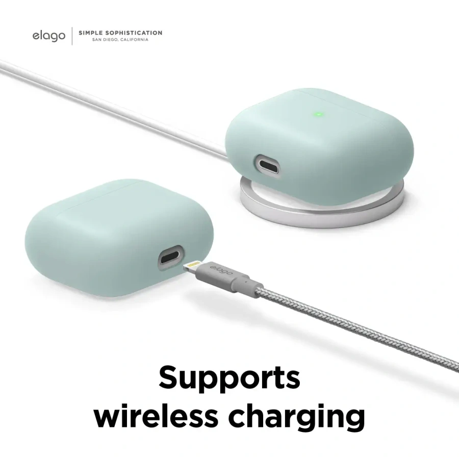 Elago Liquid Hybrid Case for Airpods 3 - Mint (EAP3RH-MT)