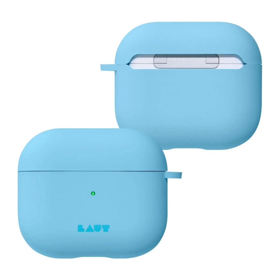 Чехол LAUT HUEX PASTELS для AirPods 3 - Baby Blue (L_AP4_HXP_BL)