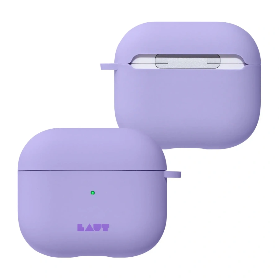 Чехол LAUT HUEX PASTELS для AirPods 3 - Violet (L_AP4_HXP_PU)