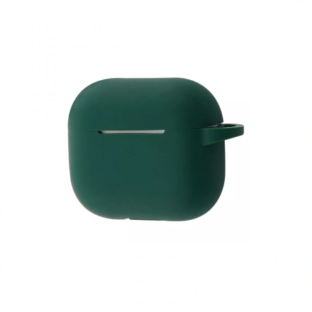 Чехол Silicone Shock-proof case for Airpods 3 - Dark green