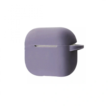 Чехол Silicone Shock-proof case for Airpods 3 - Lavender gray