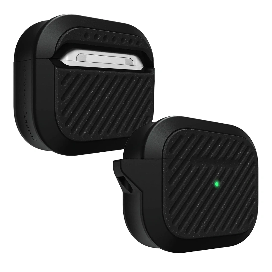 Чохол LAUT CAPSULE IMPKT для AirPods 3 - Belt Black (L_AP4_CA_BK)