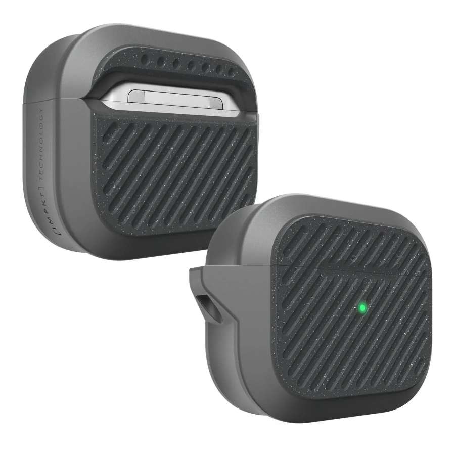 Чехол LAUT CAPSULE IMPKT для AirPods 3 - Fog Grey (L_AP4_CA_FG)