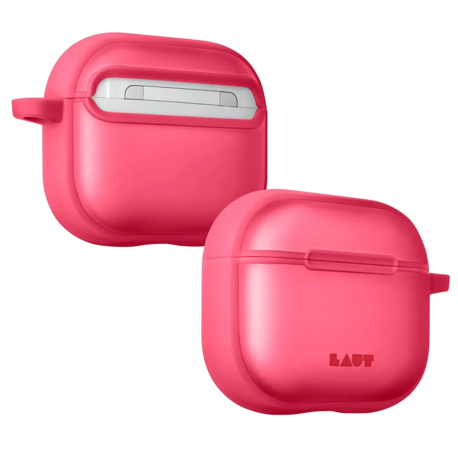 Чехол LAUT HUEX для AirPods 3 - Bubble Gum (L_AP4_HX_P)