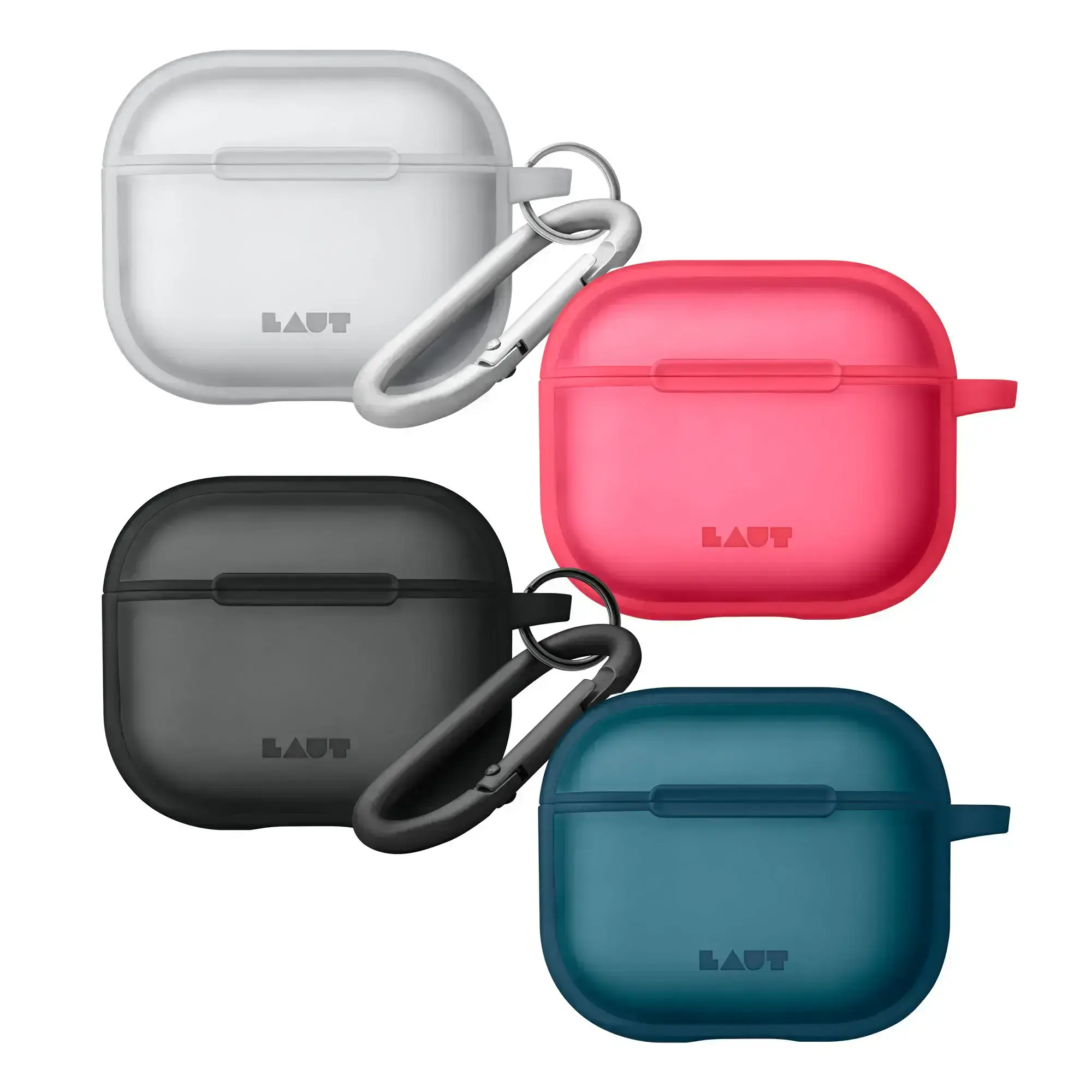 Чохол LAUT HUEX для AirPods 3 - Bubble Gum (L_AP4_HX_P)