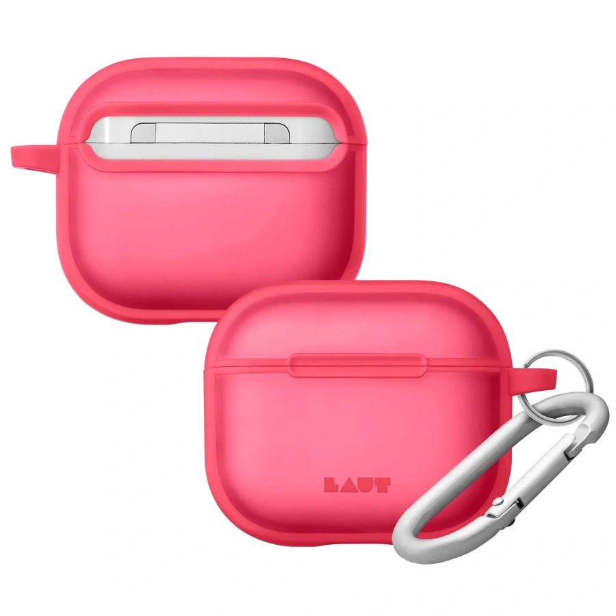 Чехол LAUT HUEX для AirPods 3 - Bubble Gum (L_AP4_HX_P)
