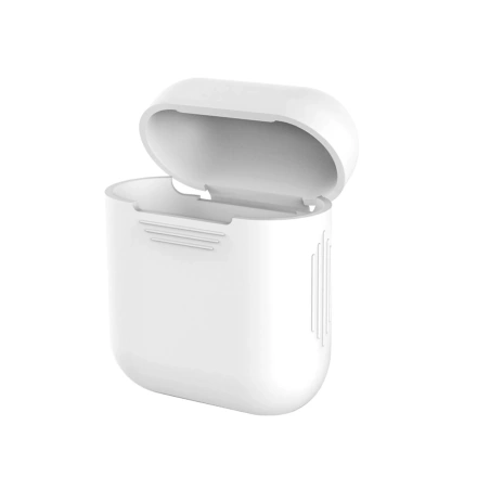Чехол силиконовый для Apple AirPods (White)